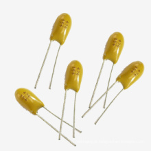 Capacitor de tântalo radial de venda quente Tmct01